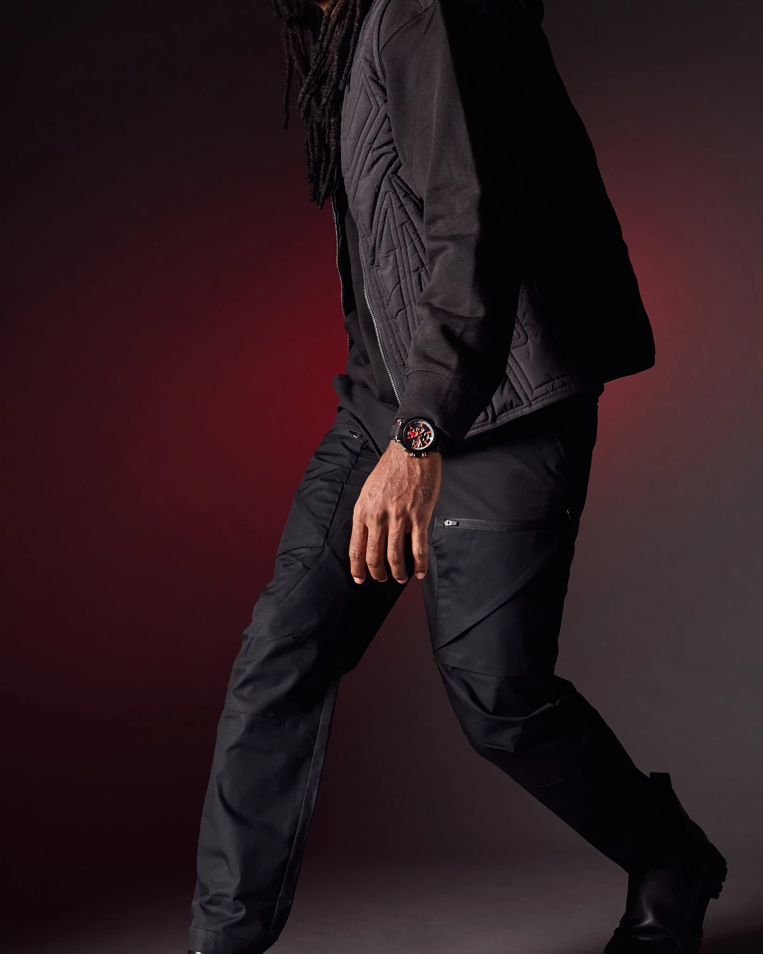 Darth Maul Black Dial Nylon & Leather Strap CA0766-02W | CITIZEN